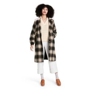 Rachel Comey x Target Plaid Sherpa Collard Coat